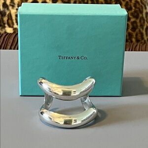 Tiffany & Co. Elsa Peretti Open Center Sterling. Silver Cuff Bracelet